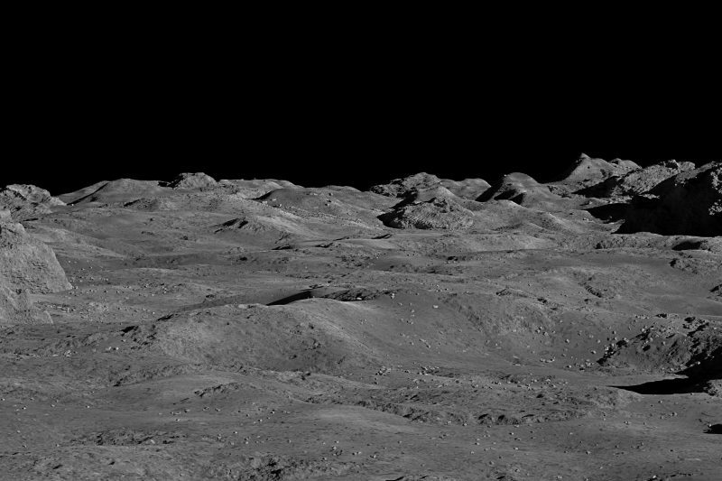 Mond-Oberfläche