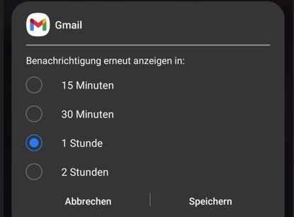 Weiterer Screenshot zu Android-Benachrichtigungen