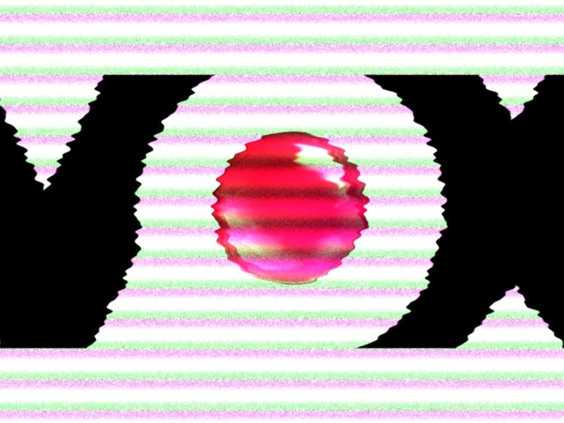 Verzerrtes VOX-Logo
