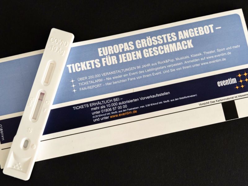 Eventim-Tickets mit Corona-Test