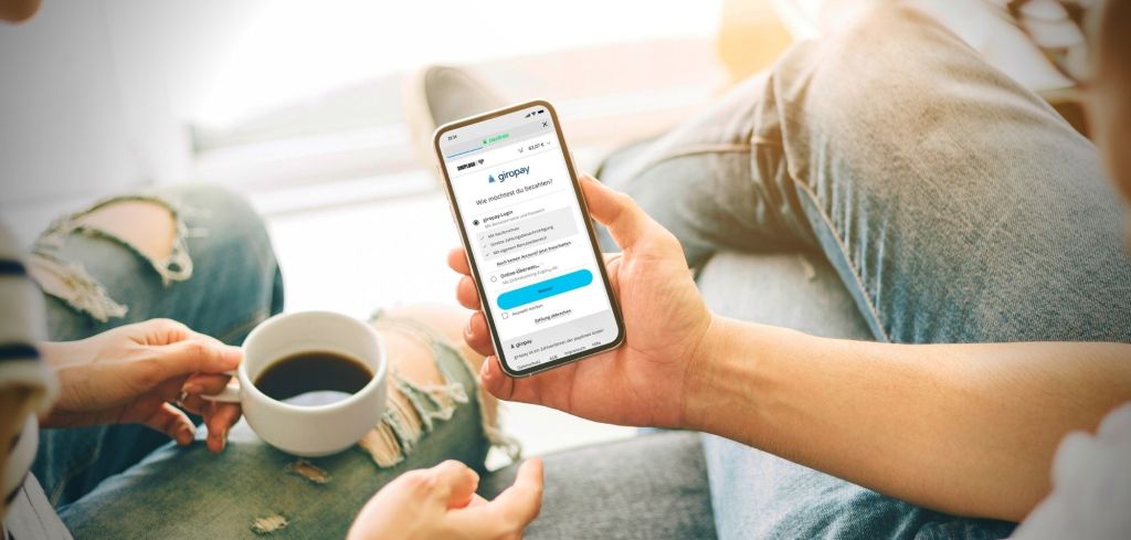 Giropay auf Smartphone