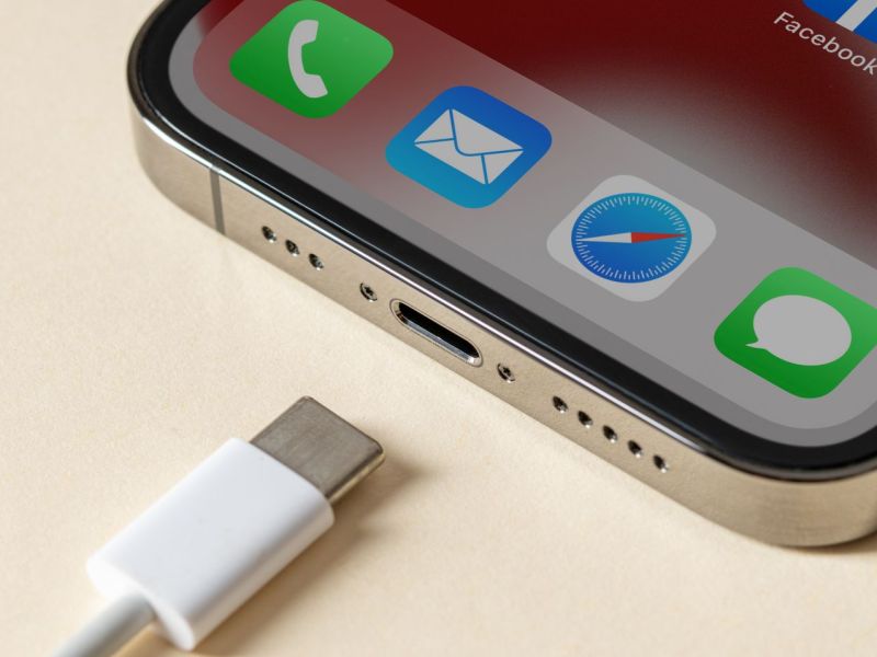 iPhone mit USB C