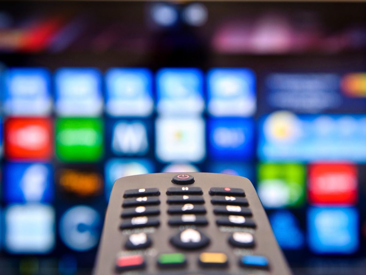 Smart-TV mit zahlreichen Apps