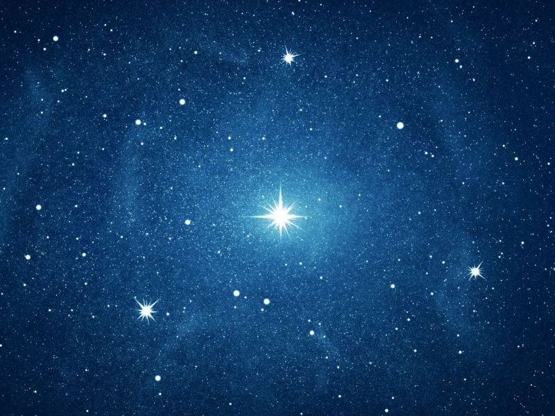 Symbolbild des Weltalls mit Sternen.