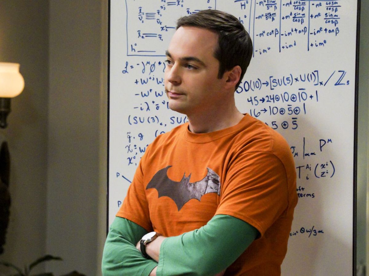 Szene aus "The Big Bang Theory" mit Jim Parsons als Sheldon Cooper.
