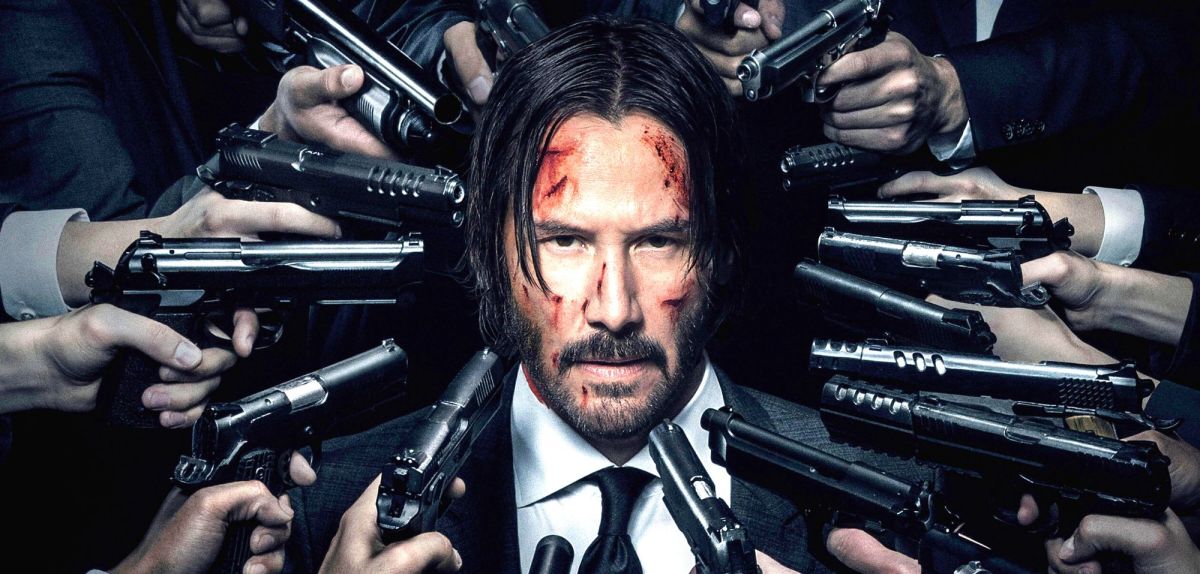 Artwork zu "John Wick 2" mit Keanu Reeves.