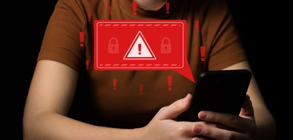 Malware Warnung am Handy