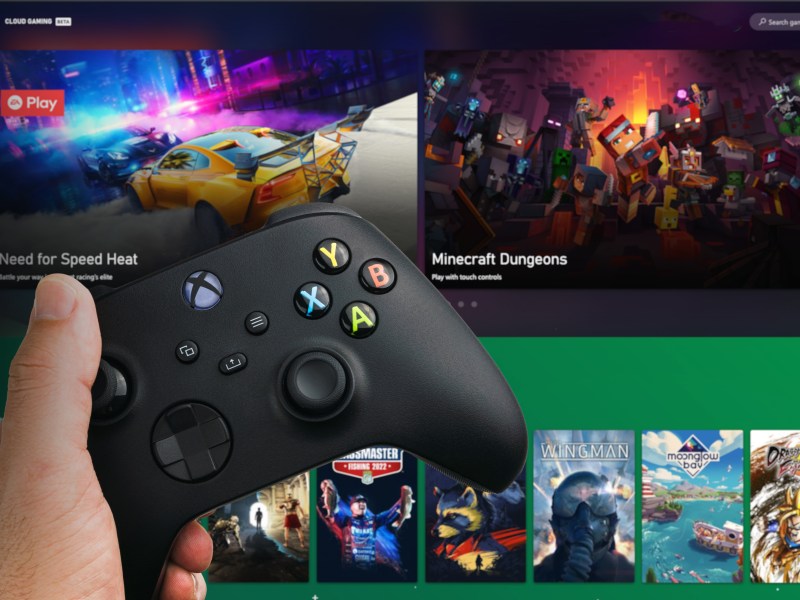 Xbox Game Pass hinter Controller