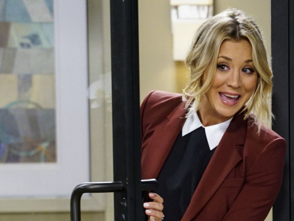 Kaley Cuoco als Penny in einer Szene bei 