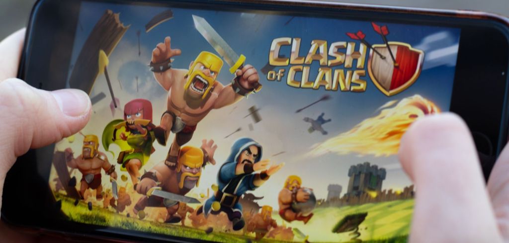 Clash of Clans auf dem Smartphone