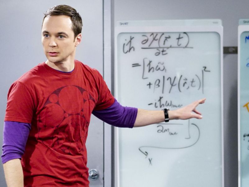 Szene aus "The Big Bang Theory" mit Jim Parsons.