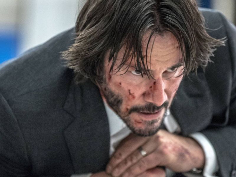 Keanu Reeves in einer Szene in 