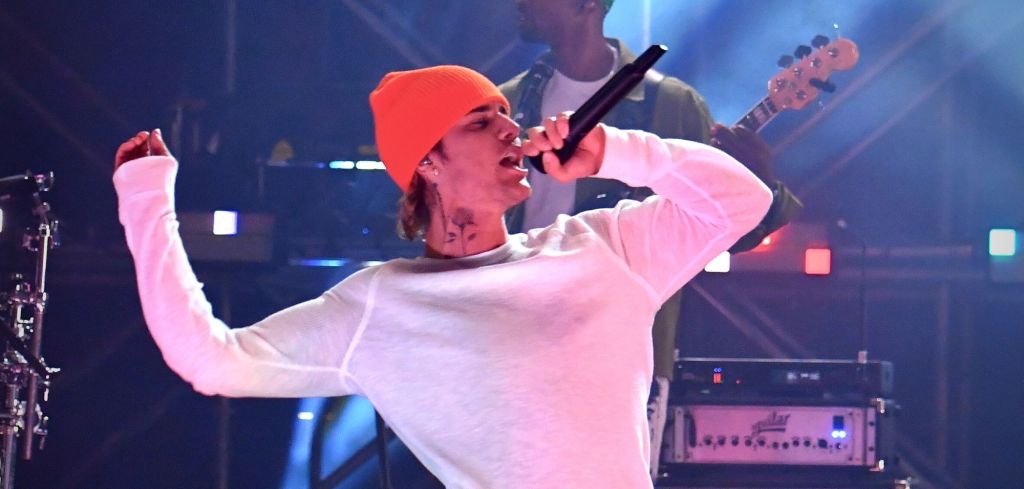 Justin Bieber on Stage