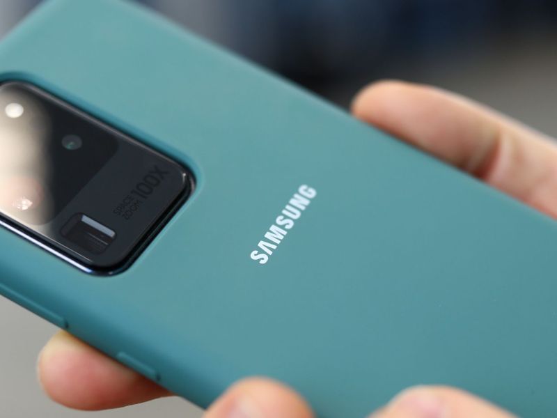 Ein Samsung Galaxy S20 Ultra
