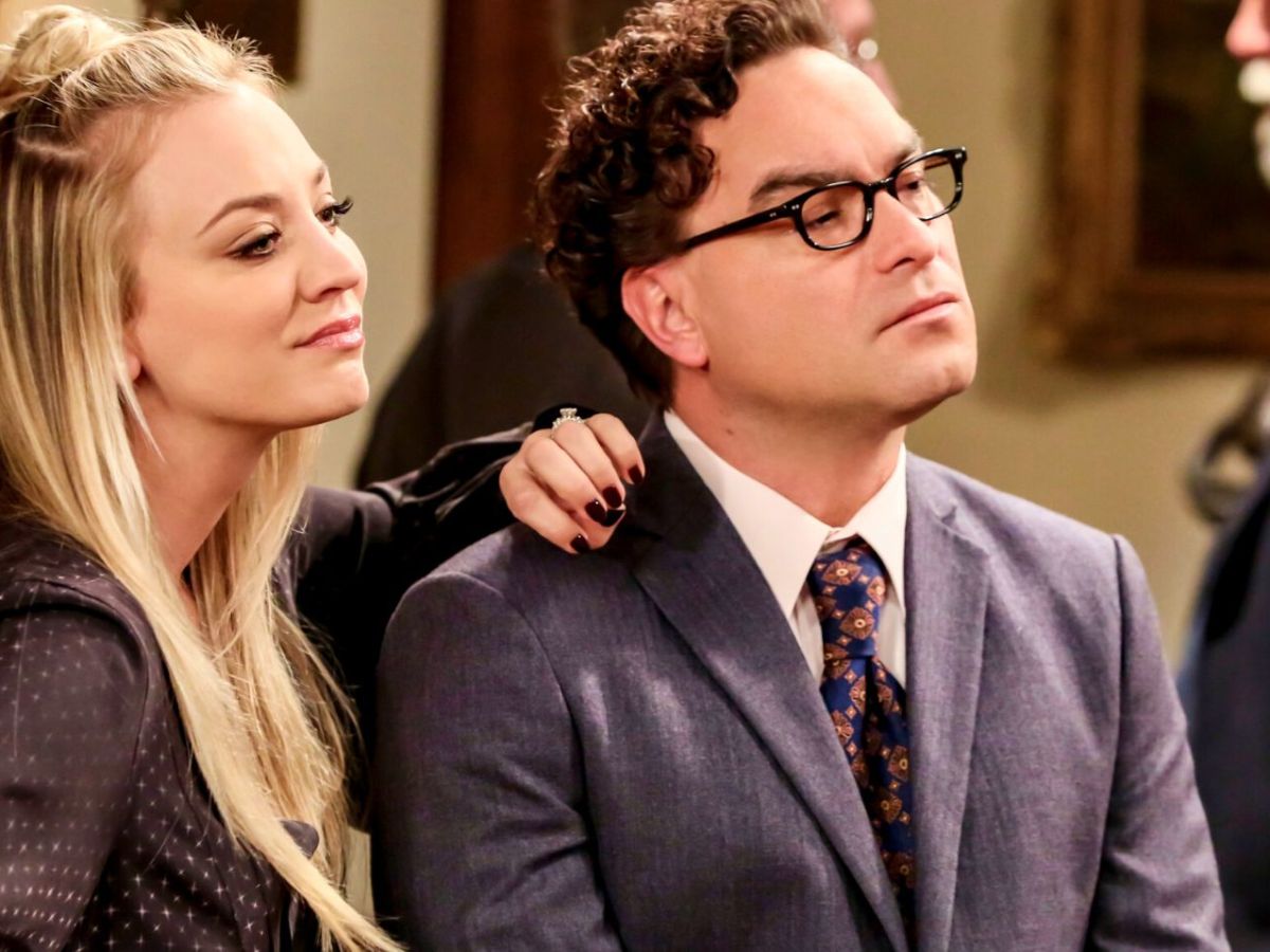 Kaley Cuoco und Johnny Galecki in 