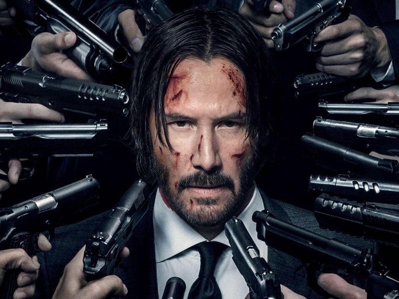 Artwork zu "John Wick: Kapitel 2" mit Keanu Reeves.