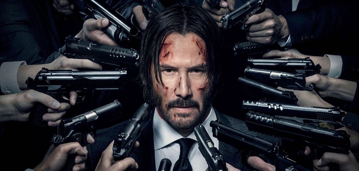 Artwork zu "John Wick: Kapitel 2" mit Keanu Reeves.