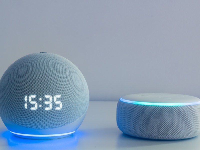 Zwei Amazon Echo-Lautsprecher