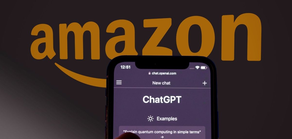 Amazon und ChatGPT Logo