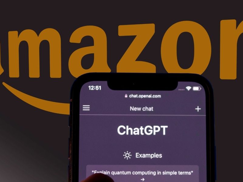 Amazon und ChatGPT Logo