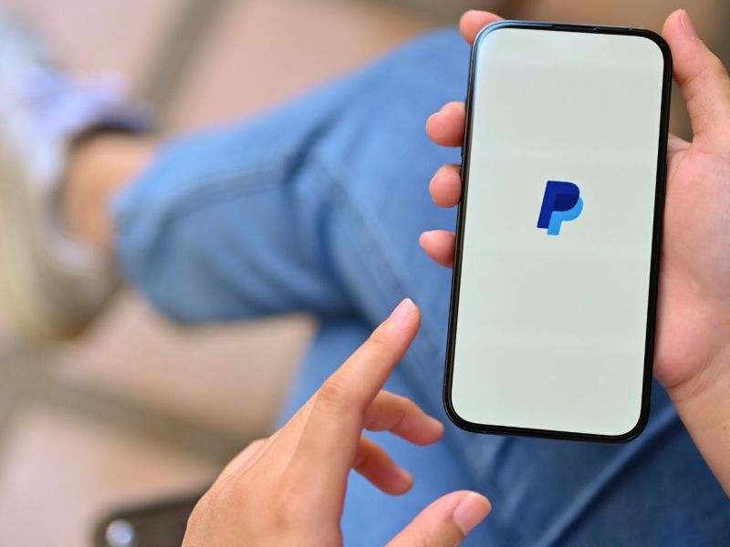 PayPal App auf dem Handy