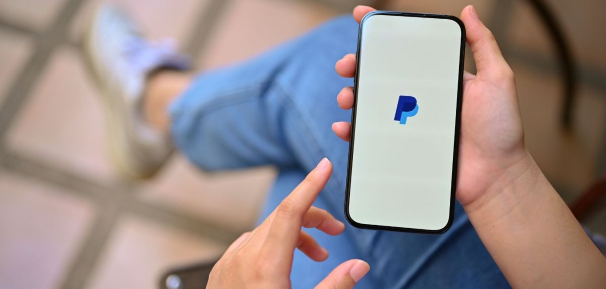 PayPal App auf dem Handy