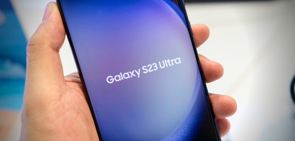 Ein Samsung Galaxy S23 Ultra.
