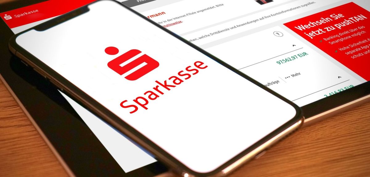 Sparkassen-App auf Handy und Tablet