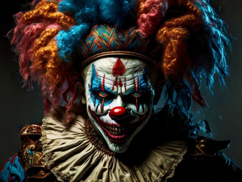 Gruseliger Clown