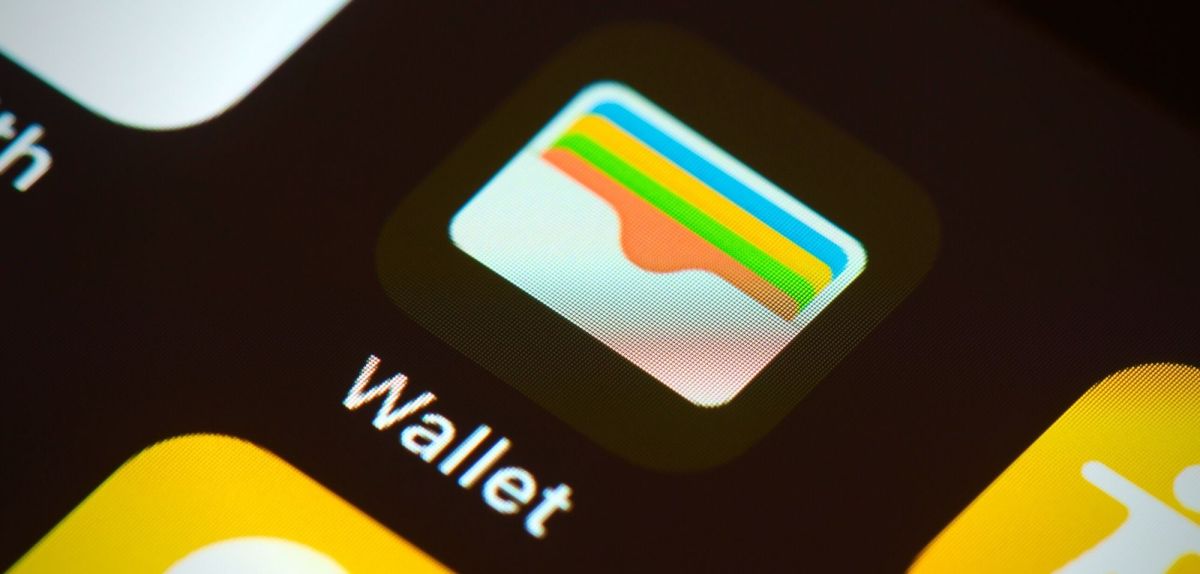 Apple Wallet App auf dem iPhone