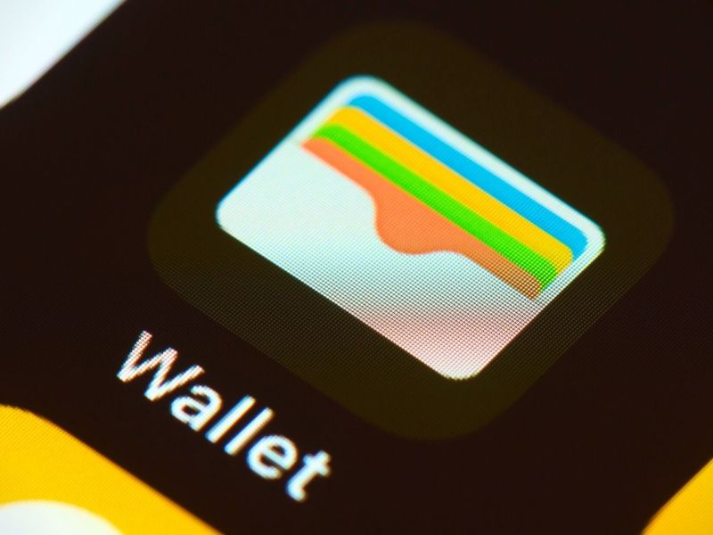 Apple Wallet App auf dem iPhone