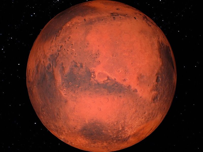 Abbildung des Mars.