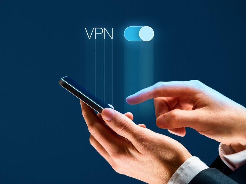 VPN auf einem Smartphone