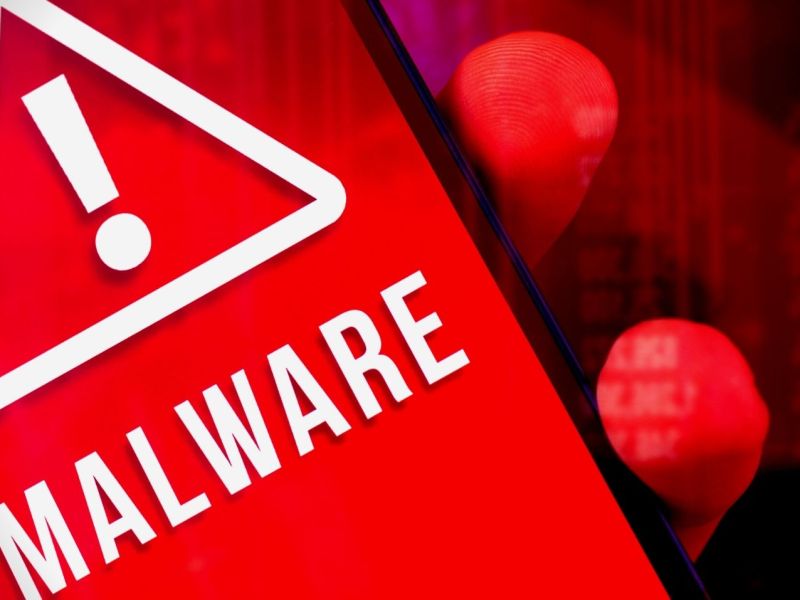 Malware Warnung auf dem Handy