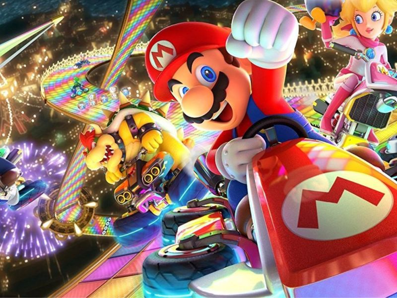 "Mario Kart 8 Deluxe" (2017)-Artwork