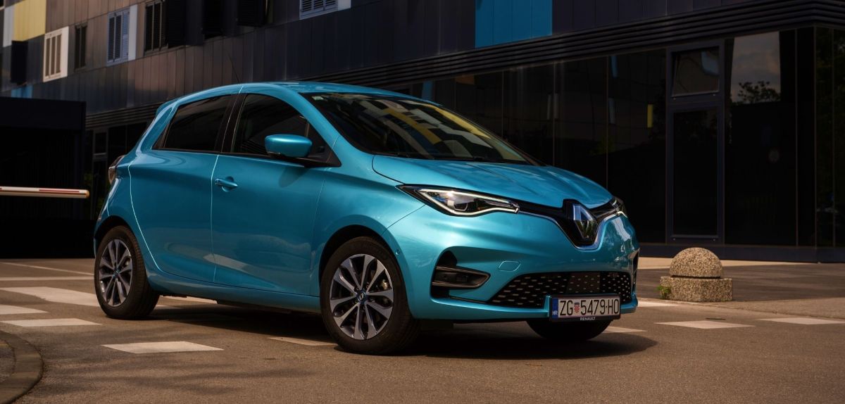 Renault Zoe in Blau