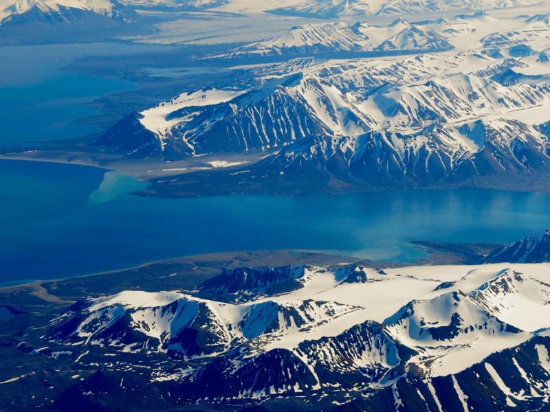 Grönland Satellitenbilder