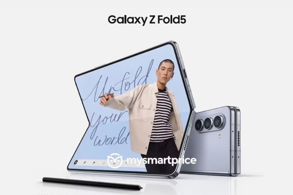 Pressebild des Samsung Galaxy Z Fold5