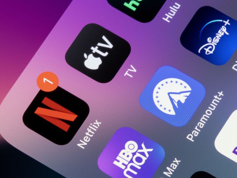 Streaming apps auf dem Handy