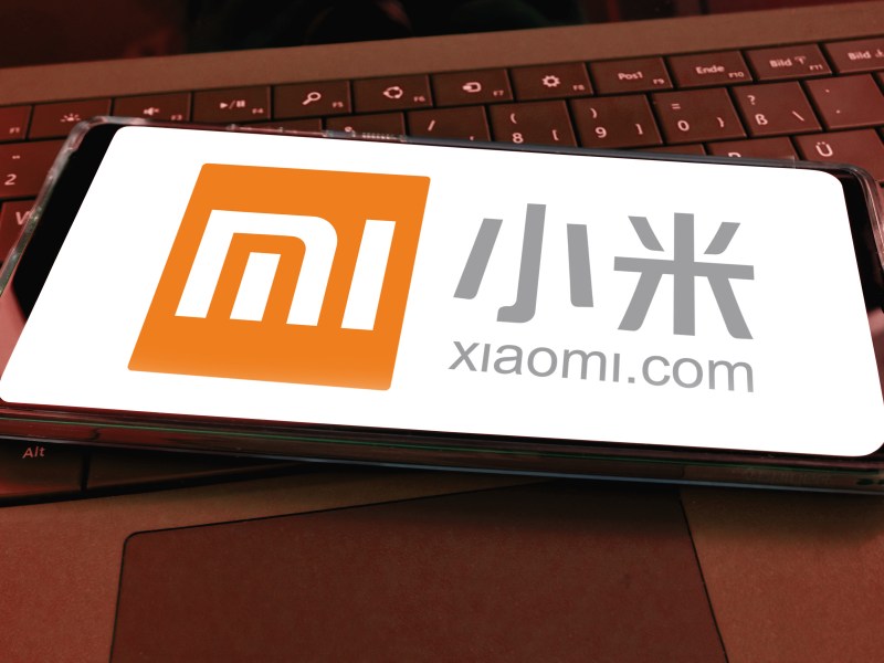 Xiaomi Logo auf dem Handy