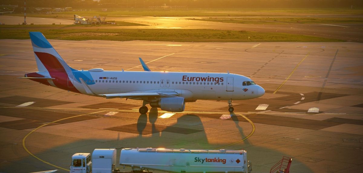 Flugzeug von Eurowings