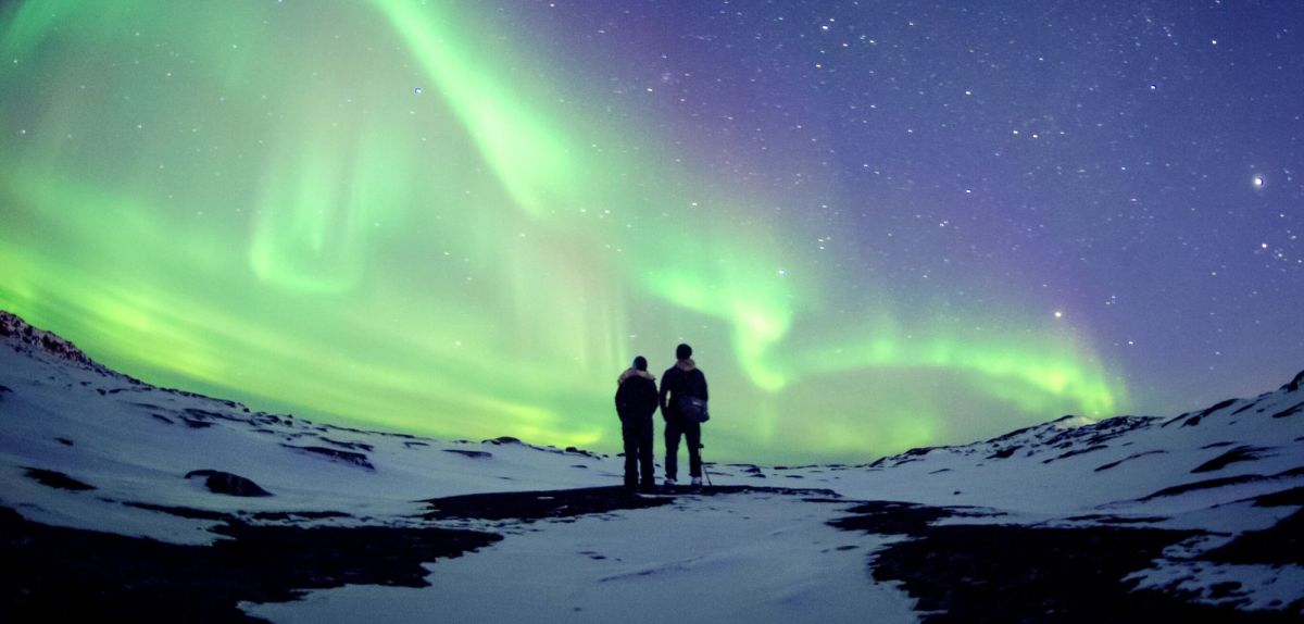 Nordlichter in Grönland