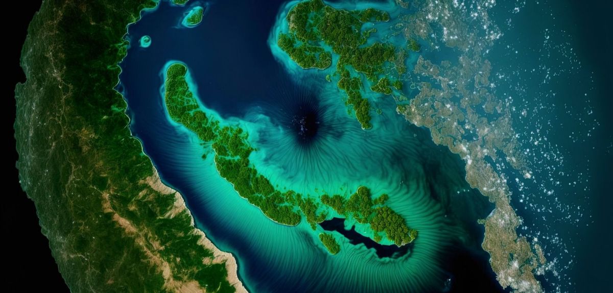 Phytoplanktonblüte im Schwarzen Meer