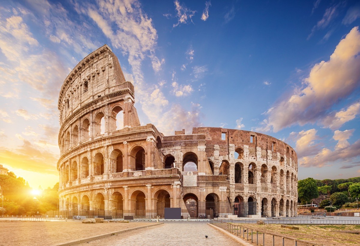 Das Colosseum in Rom