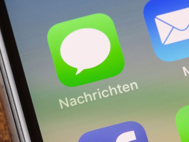 iMessage App auf dem iPhone