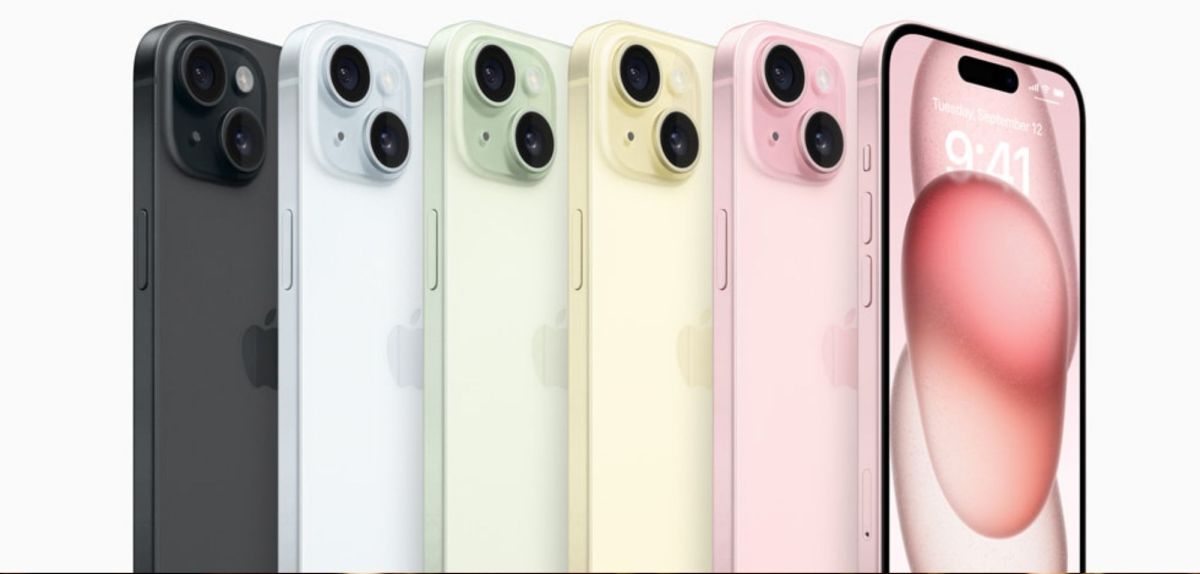 iPhone 15 in allen bald verfügbaren Farben