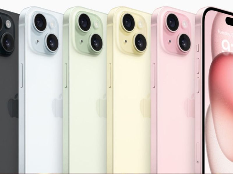 iPhone 15 in allen bald verfügbaren Farben