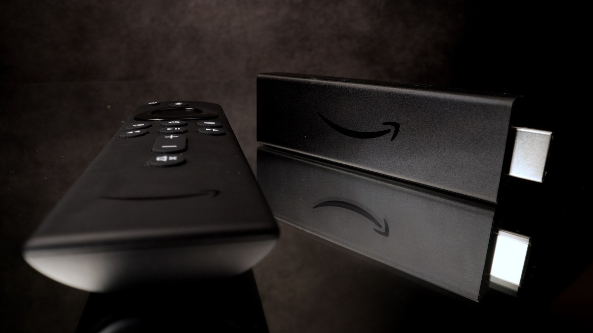 Amazon Fire TV Stick mit einer Sprachfernbedienung