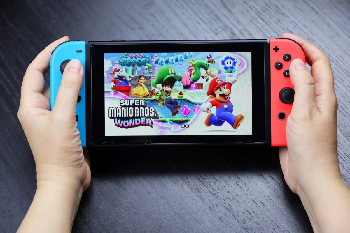 Das Spiel "Super Mario Bros. Wonder" auf der Nintendo Switch