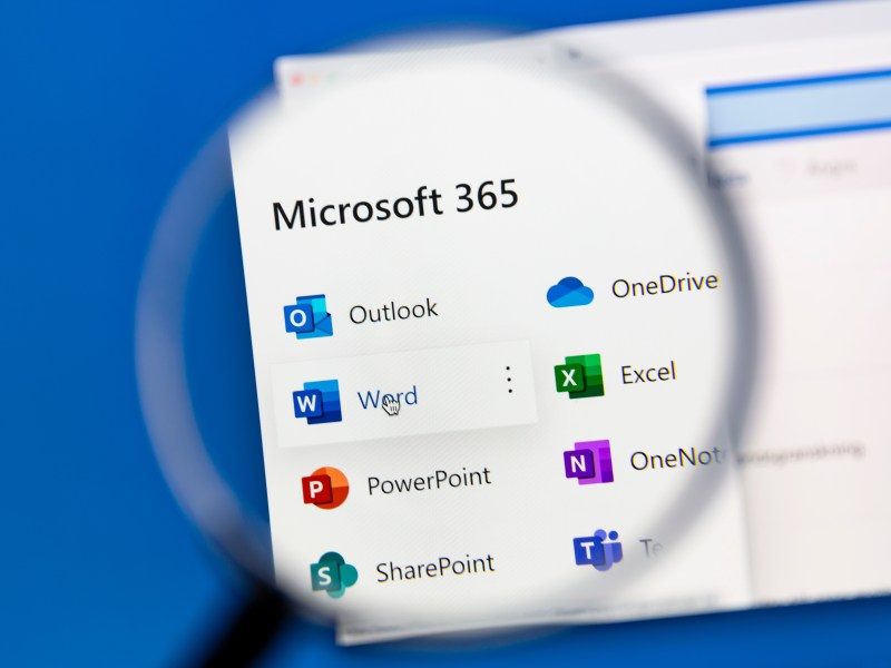 Microsoft 365 unter einer Lupe